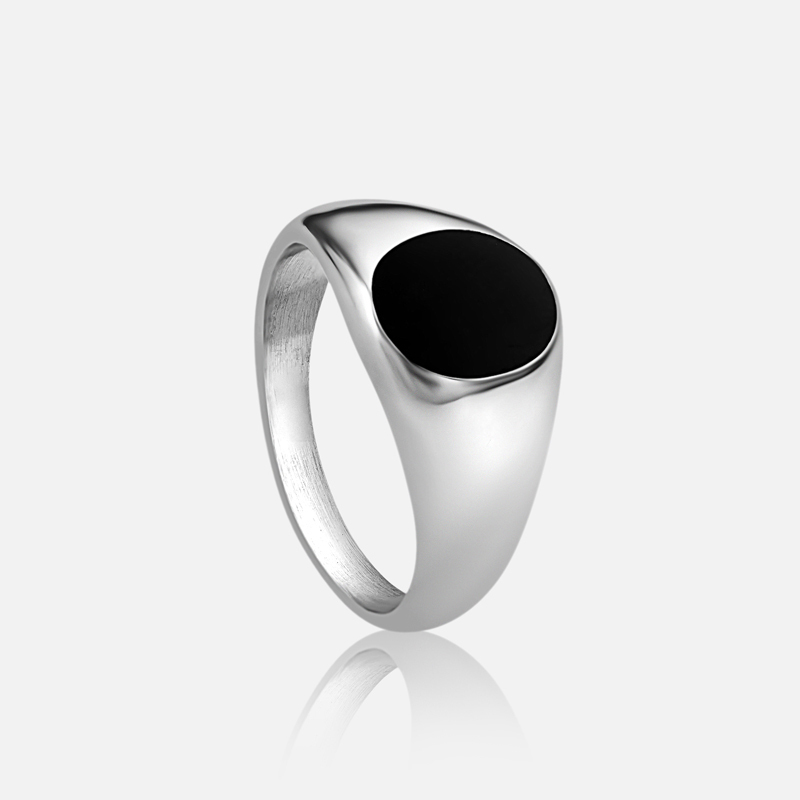 טבעת לגבר – טבעת ניקולס כסף
