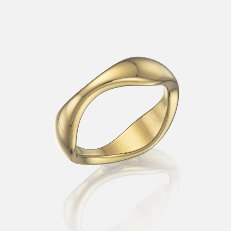 טבעת זהב לאישה - סלין