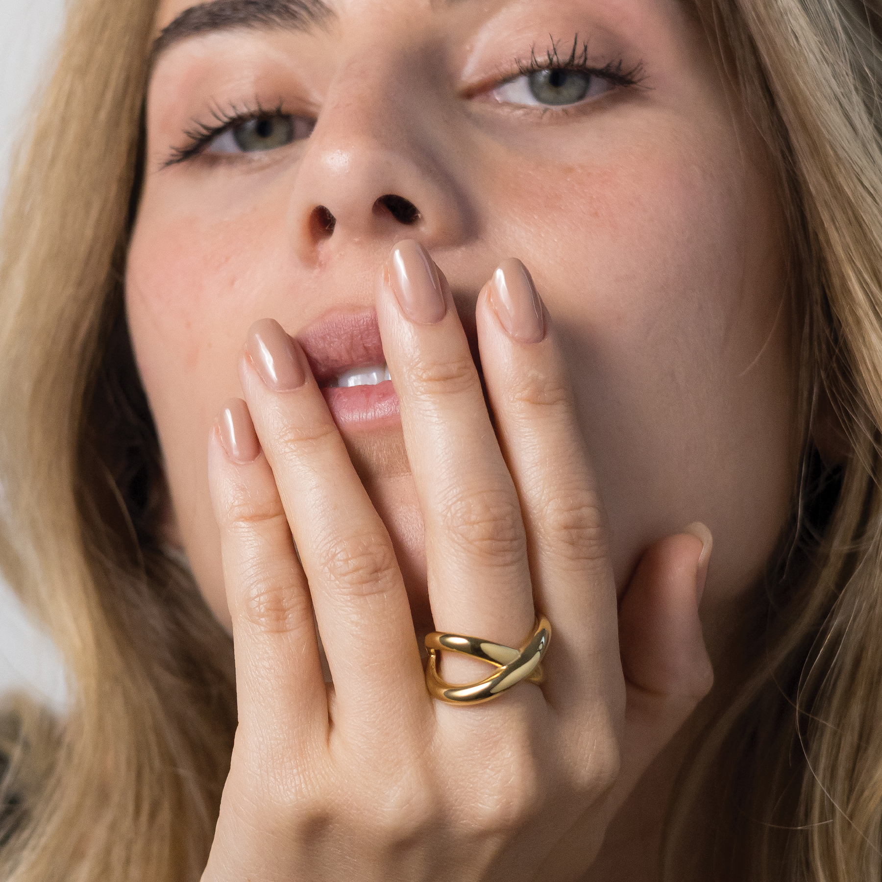 טבעת לאישה מזהב - תכשיטי גליס דגם לירון
