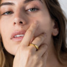 טבעת זהב לאישה - תכשיטי גליס דגם סלין